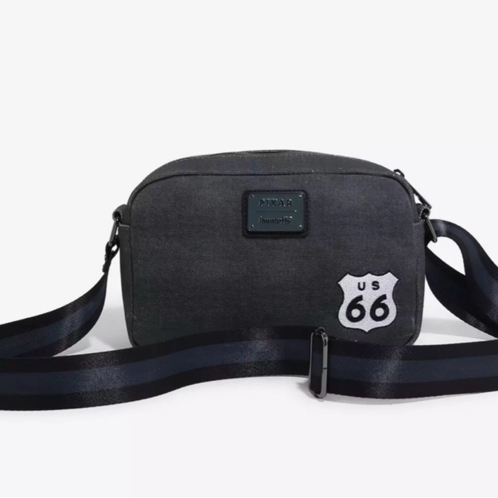 Loungefly Disney Pixar Cars Radiator Springs Patches Crossbody - Picture 5 of 6